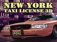 New York Taxi License 3D